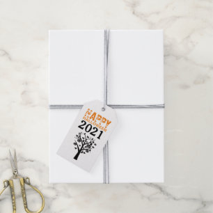 Haunted Forest, Halloween Gift Tags