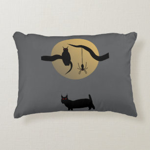 Haunted Full Moon Accent Pillow