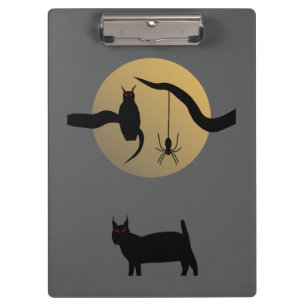 Haunted Full Moon Clipboard