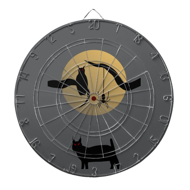 Haunted Full Moon Dartboard (Front)