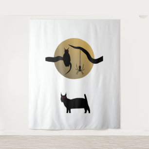 Haunted Full Moon Tapestry