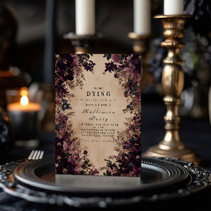Haunted Garden Halloween Soirée Invitation