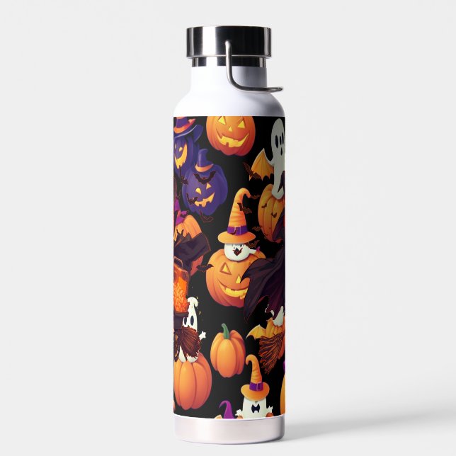 Haunted Ghost Night Water Bottle (Left)