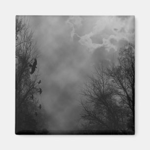 Haunted Gothic Sky Magnet