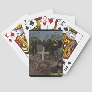 Haunted Graveyard in Tombstone Playing Cards