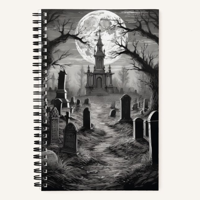 Haunted Graveyard Journal (Front)