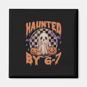 Haunted Halloween Haunted 67 Number 67 Six Seven M Magnet