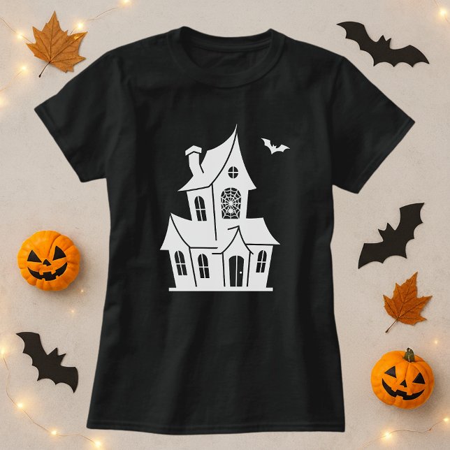 Haunted Halloween House  T-Shirt (Creator Uploaded)
