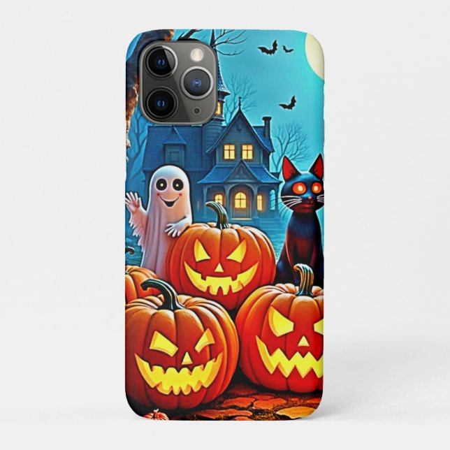 Haunted Halloween Night Design Case-Mate iPhone Case (Back)