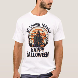 Haunted Halloween Shirt With Spooky Manor Art_1