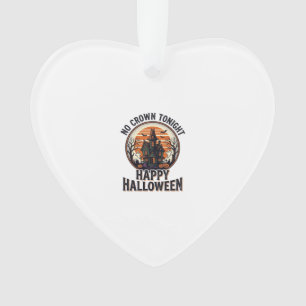 Haunted Halloween Shirt With Spooky Manor Art_1 Ornament