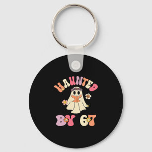 Haunted Halloween Skeleton Haunted Six Seven Numbe Key Ring