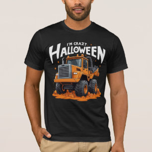 Haunted Harvest: Spooky Halloween T-Shirt" T-Shirt
