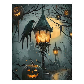 Haunted Hollow – Halloween Night Photo Print