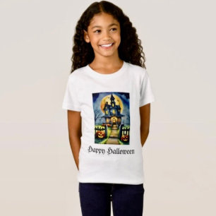 Haunted Hollow & Moon T-Shirt