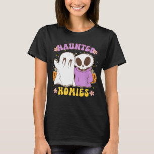 Haunted Homies Halloween Mum Gift Spooky Season T-Shirt