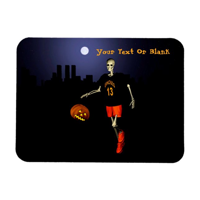 Haunted Hoops Magnet (Horizontal)