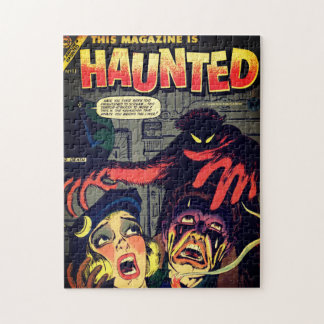 Haunted Horror Comics Jigsaw Puzzle