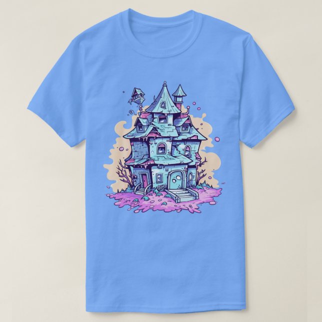 Haunted house 1 T-Shirt (Design Front)