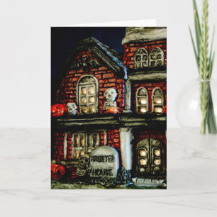 "Haunted House" collection Card