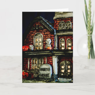 "Haunted House" collection Card