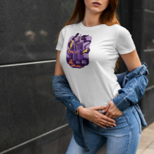 Haunted House Ghosts Halloween  T-Shirt