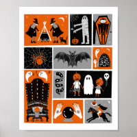 Haunted House Halloween illustration