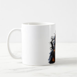 Haunted House Halloween Mug 🎃
