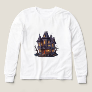 Haunted House Halloween | Spooky Night Mystery Art