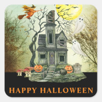 Haunted House Happy Halloween