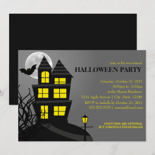 Haunted House Invitation