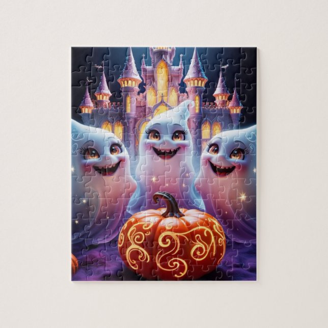 Haunted House Jigsaw Challenge Puzzle (Vertical)