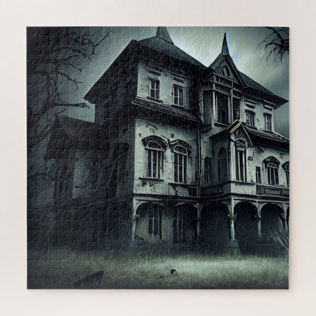 Haunted House Jigsaw Puzzle (Vertical)