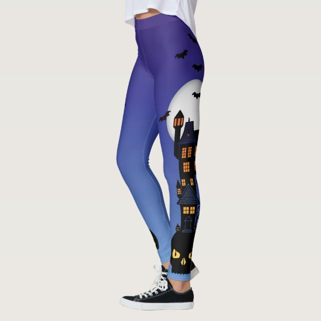 Haunted House Leggings (Left)