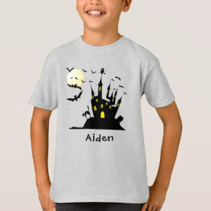 Haunted House Monogrammed T-Shirt