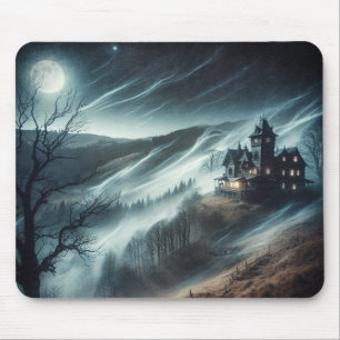 Haunted House Mouse Pad