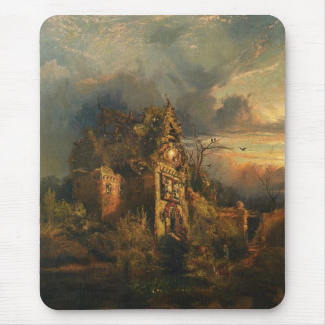 Haunted House  Mouse Pad (Front)