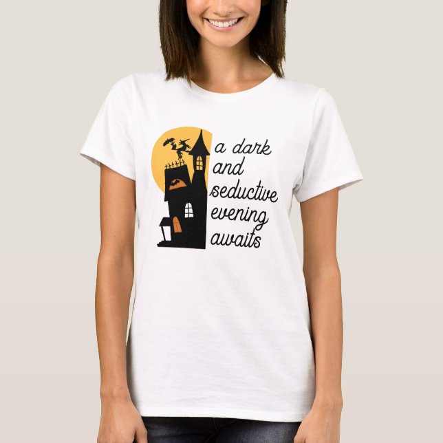 Haunted House Nights Invitation T-Shirt (Front)