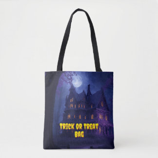 Haunted House on the Hill Tote Bag