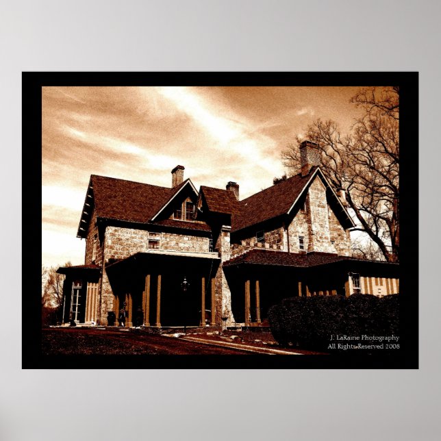 Haunted House Poster (Front)