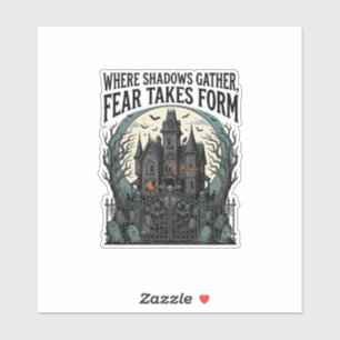 Haunted House Quote Shirt Vintage Gothic Cemetery