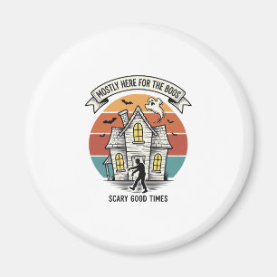 Haunted House Shirt Funny Vintage Halloween Scare Magnet
