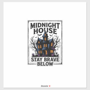 Haunted House Shirt Vintage Spooky Night Design_1