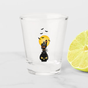 Haunted House Shot Glass