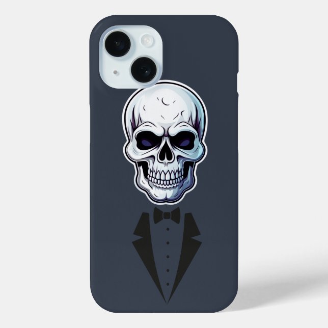 Haunted House Skeleton Halloween Shirt Case-Mate iPhone Case (Back)