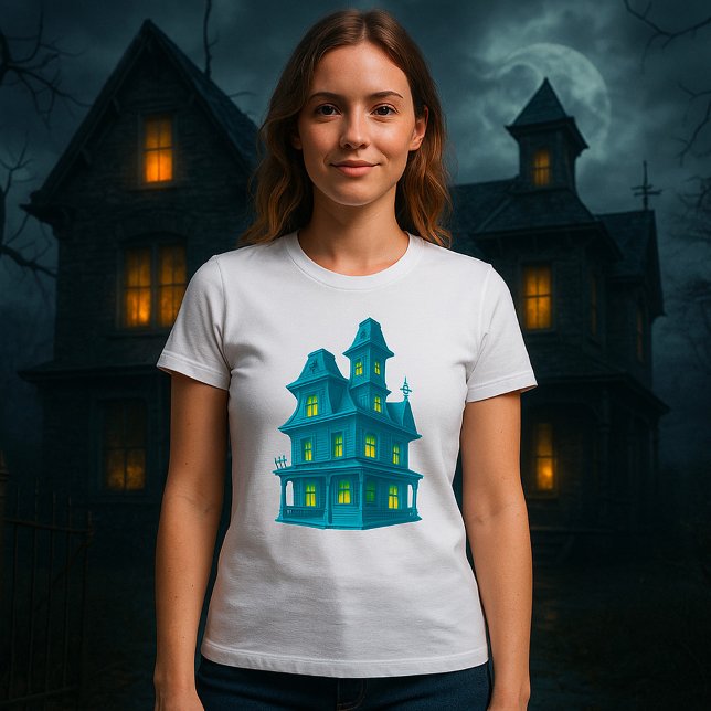 Haunted House T-Shirt (Creator Uploaded)