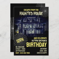 Haunted House Theme, Escape Room, Birthday Party