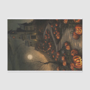 Haunted House Tissue Paper Sheets