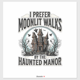 Haunted House Walks Funny Vintage Halloween Tee
