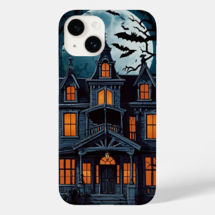 Haunted House with Bats Case-Mate iPhone 14 Case
